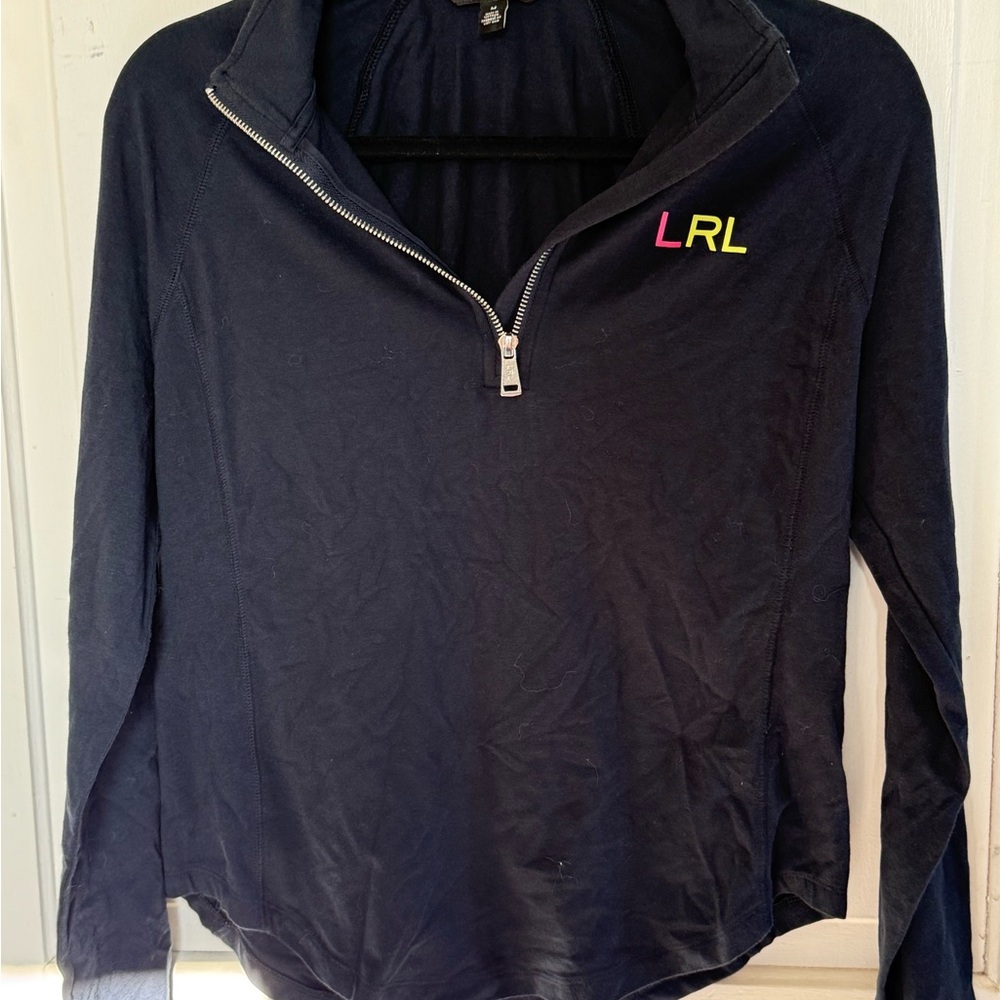 Ralph Lauren Blue Cowl Neck Sweater